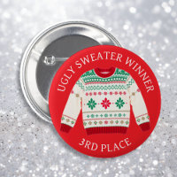 Dritter Platz Ugly Sweater Sieger | Weihnachten