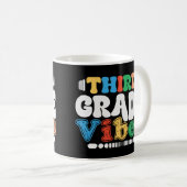 Dritter Schulabschluss zurück zum Lehrer Kaffeetasse (VorderseiteRechts)