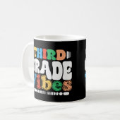 Dritter Schulabschluss zurück zum Lehrer Kaffeetasse (Vorderseite Links)