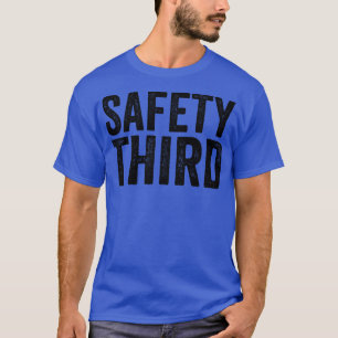 Dritter schwarzer Schriftart im Text T-Shirt