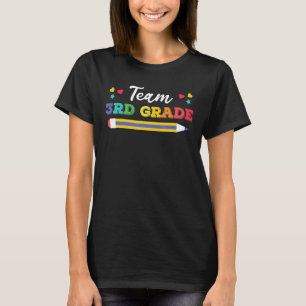 Dritter Stift des Teams 3rdt T-Shirt