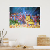 Dritter Tempel Poster (Küche)