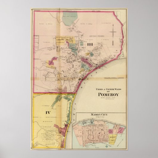 Dritter und vierter Vorort Pommern Poster (Vorne)