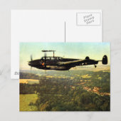 Dritter Weltkrieg - Bf-110 Postkarte (Vorne/Hinten)