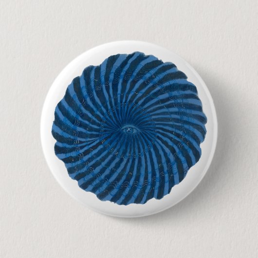 Drittes Auge Chakra Kunst #3 Button (Vorderseite)