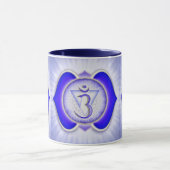 Drittes Auge Chakra Muster-Druck-Entwurf Tasse (Zentrum)