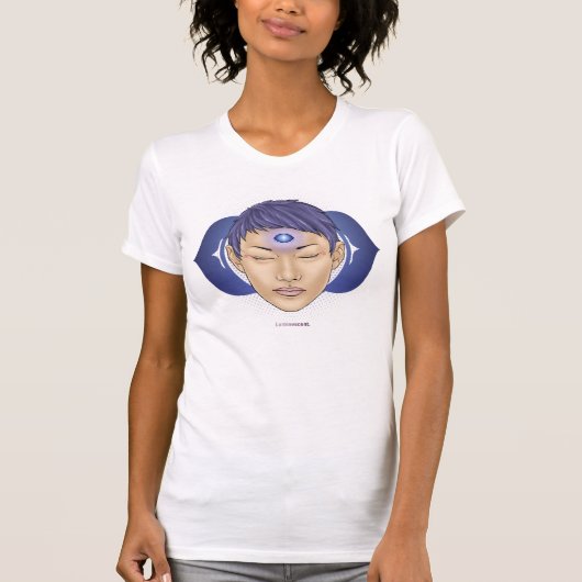 Drittes Auge Chakra - T - Shirt (Vorderseite)