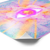 drittes Auge Fotodruck (Ecke)