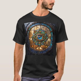 Drittes Auge Landhausstil Bullauge Fenster T-Shirt