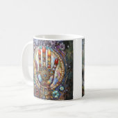 Drittes Auge Mystisches Palm Kaffeetasse (Vorderseite Links)