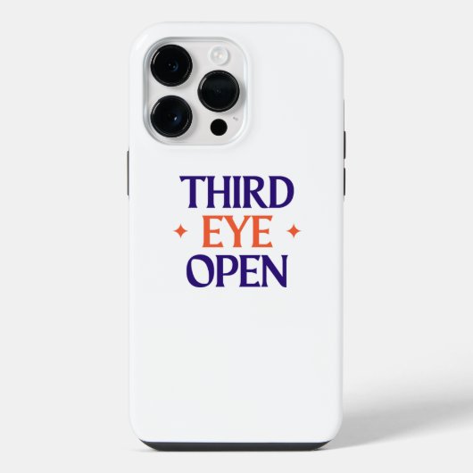 Drittes Auge Open -iPhone 14 pro max Fall iPhone Hülle (Rückseite)