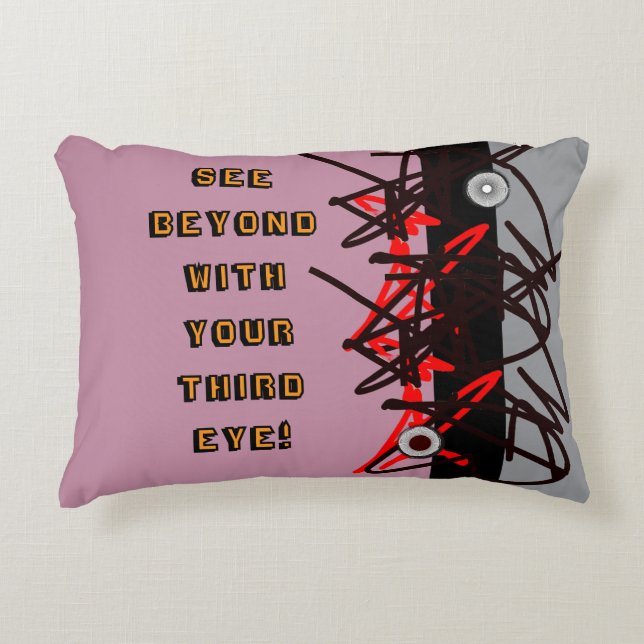 DRITTES AUGE STUFF PILLOW! DEKOKISSEN (Vorderseite)