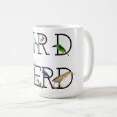 Drittes Bird-Nerd-Sortiment Kaffeetasse (VorderseiteRechts)