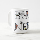Drittes Bird-Nerd-Sortiment Kaffeetasse (Vorderseite Links)