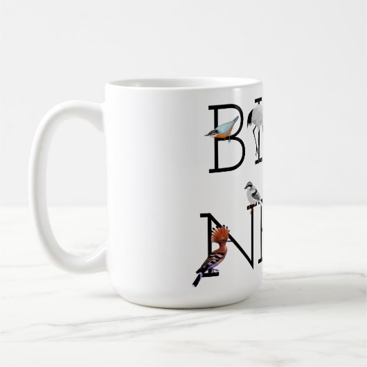 Drittes Bird-Nerd-Sortiment Kaffeetasse (Links)