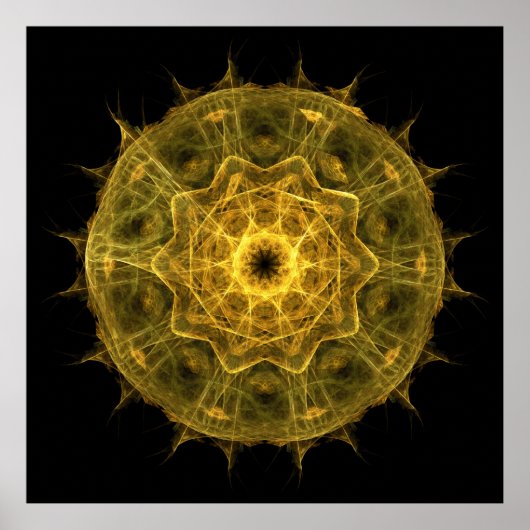 Drittes Chakra - Manipura - Stadt der Juwelen Poster (Vorne)