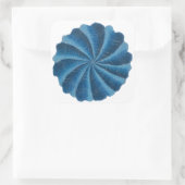 Drittes Eye Chakra Art #2 Quadratischer Aufkleber (Tasche)