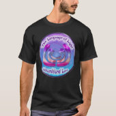 Drittes Eye Chakra-Symbol für bedingungslose Liebe T-Shirt (Vorderseite)