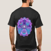 Drittes Eye Chakra-Symbol für bedingungslose Liebe T-Shirt (Rückseite)