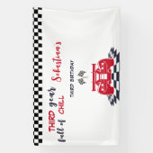 Drittes Fanggerät voller kühler dritter Kindergebu Banner (Vertikal)