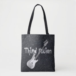Drittes Fusions-Bass-Gitarren-Schwarzes Tasche