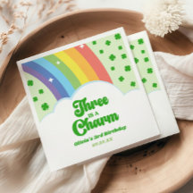 Drittes Geburtstags-Party: Charm Rainbow