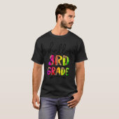 Drittes Gefärbte Krawatte-Lehrerteam T-Shirt (Vorne ganz)