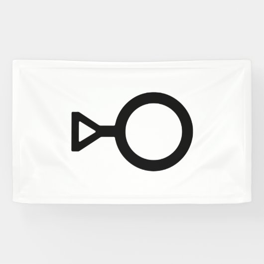 Drittes Geschlechtersymbol Banner (Horizontal)