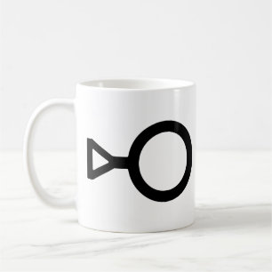 Drittes Geschlechtersymbol Kaffeetasse