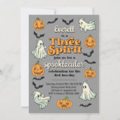 Drittes Halloween Einladung (Vorderseite)