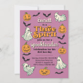 Drittes Halloween Einladung (Vorderseite)