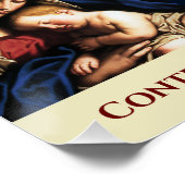 Drittes Joyful Mystery Poster (Ecke)