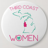 Drittes Küsten-Frauen-Washington DC im Januar 2017 Button (Vorderseite)