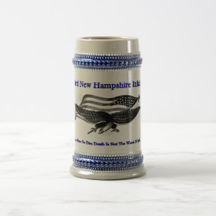 Drittes New Hampshire Infanterie-Bier Stein Bierglas