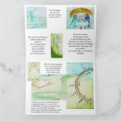 Drittes Panel: Sheloshim: Karte der Morgenkarte (Innenseite)