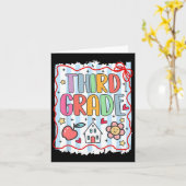 Drittes Team zurück zur dritten Klasse Karte (Gelbe Blume)