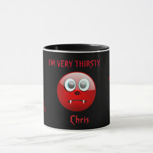 DRITTSTE VAMPIRE FAPPY FACE GLÜCKLICH HALLOWEEN TA TASSE