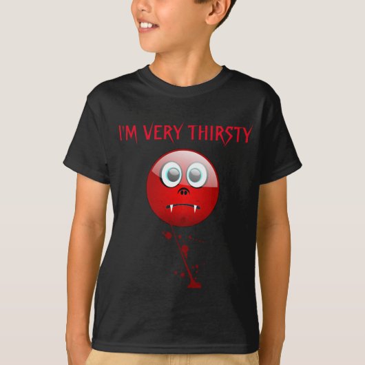DRITTSTE VAMPIRE HAPPGESICHT T-Shirt (Vorderseite)