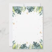 Drive by Baby Dusche Einladung Safari Baby Dusche (Rückseite)