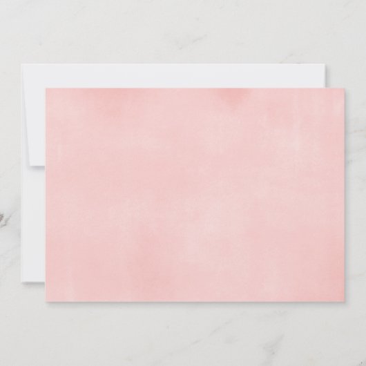 Drive-by-Babydusche Rose Gold bordeauxrot Einladung (Rückseite)