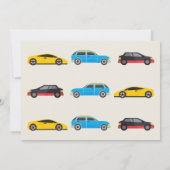 Drive by Birthday Danke Karte (Rückseite)