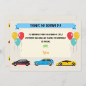 Drive by Birthday Danke Karte (Vorne/Hinten)