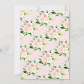 Drive by Elephant Girls Babydusche Einladung (Rückseite)