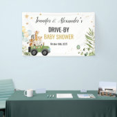 Drive-by Safari Baby Shower Banner (Messeveranstaltung)