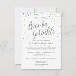 Drive by Sprinkle by Baby Shower Einladung