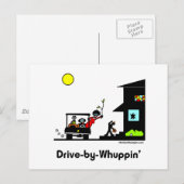 Drive-by-Whuppin Postkarte (Vorne/Hinten)