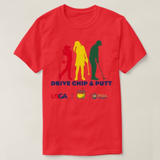 Drive Chip and Putt T-Shirt (Design vorne)