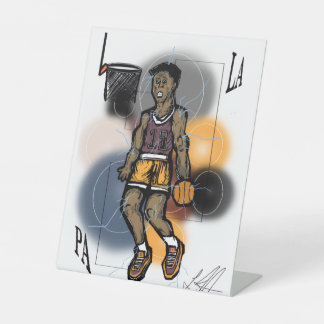 Drive-In-Dunk-Podiumschild Sockelschild