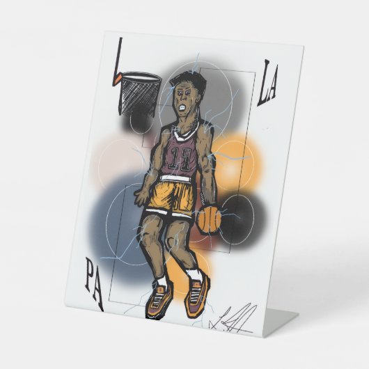 Drive-In-Dunk-Podiumschild Sockelschild (Vorderseite)