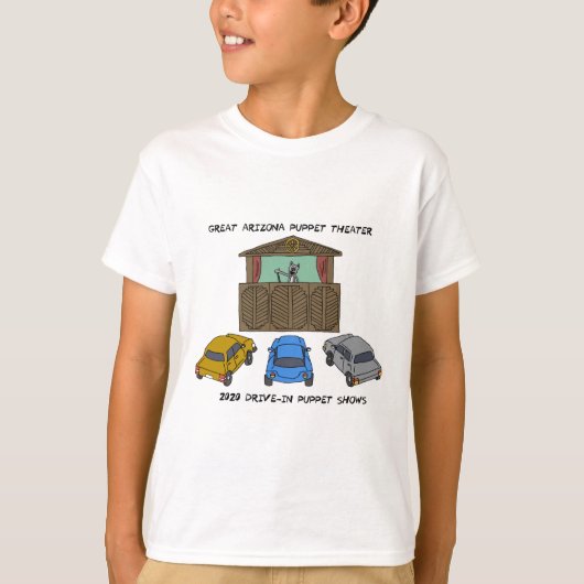 Drive-In Puppet Show Kids T - Shirt (Vorderseite)